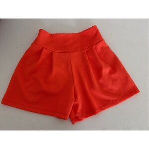 Aritzia Freeway Women's Neon Orange Culotte Shorts Sz Small